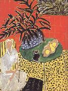 Henri Matisse Black Fern (mk35) oil painting